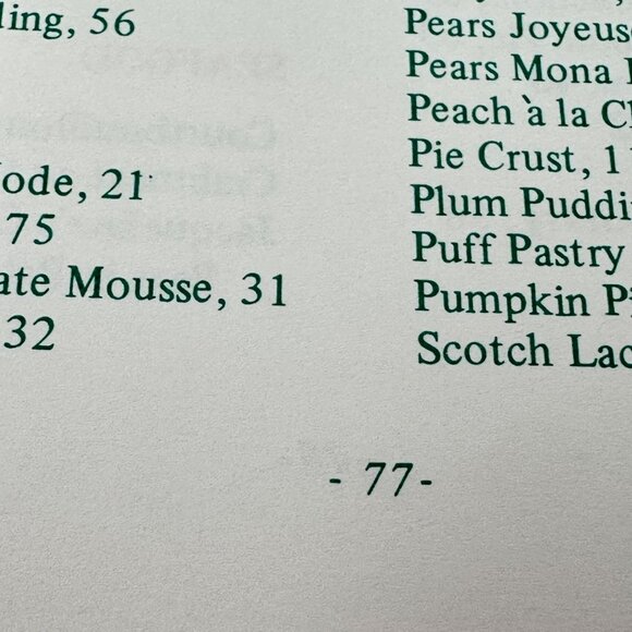 The Twelve Days Of Christmas Cookbook Spiral Bound Holiday Recipes - Picture 12 of 12